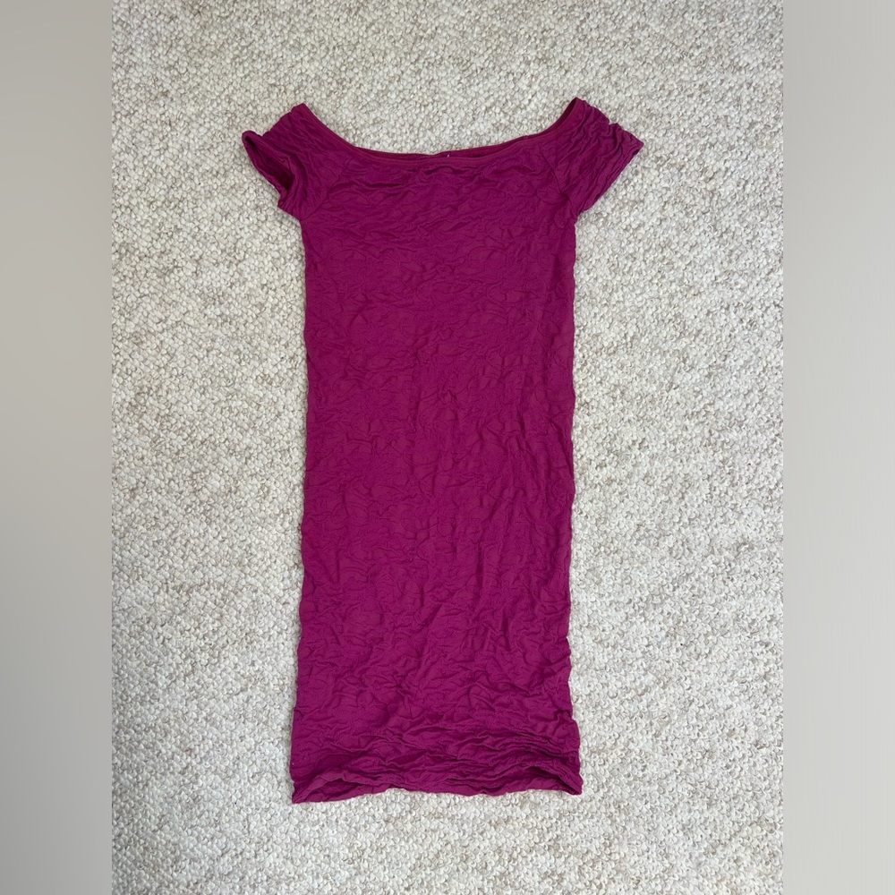 Intimately Free People Pink Fuchsia Bodycon Dress Size Extra Small/Small (XS/S)